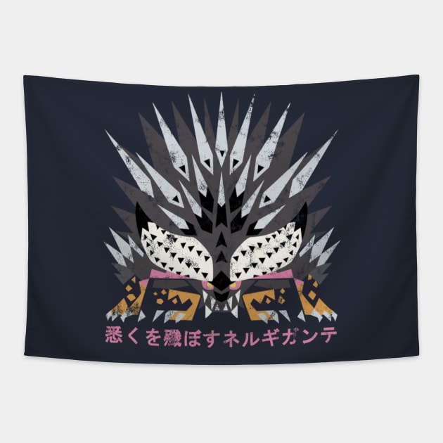 Monster Hunter World Iceborne Ruiner Nergigante Ka Tapestry Monster