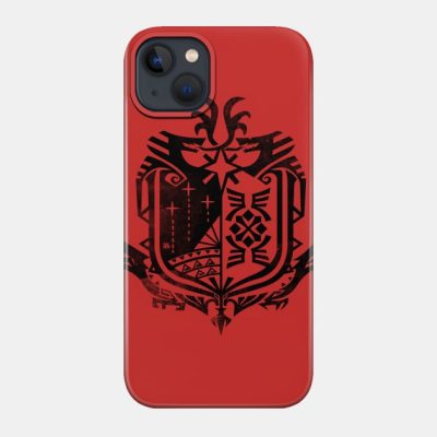 Monster Hunter World Main Crest Ver 2 Phone Case Official Monster Hunter Merch