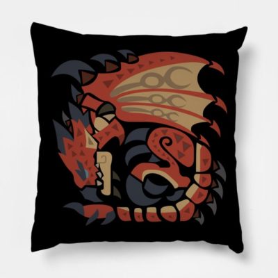 Rathalos Throw Pillow Official Monster Hunter Merch