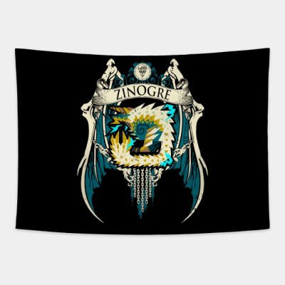 Zinogre Crest Edition Tapestry Official Monster Hunter Merch
