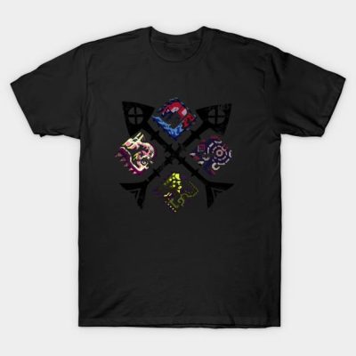 Fatal Four T-Shirt Official Monster Hunter Merch