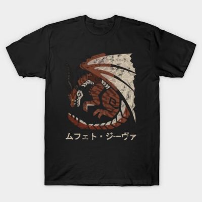 Monster Hunter World Iceborne Safijiiva Kanji Icon T-Shirt Official Monster Hunter Merch