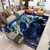 Monster Hunter Game Carpet Rug Play Mats Living Room Bedroom Carpets Child Play Lounge Doormat Fans 6 - Monster Hunter Merchandise