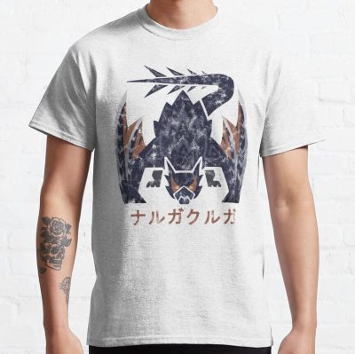 Monster Hunter World Iceborne Nargacuga Kanji Icon T-Shirt Official Monster Hunter Merch