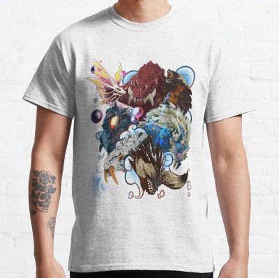 Monster Hunter Collage T-Shirt Official Monster Hunter Merch