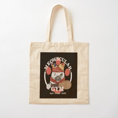 Meowscular Gym Tote Bag Official Monster Hunter Merch
