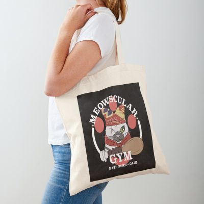 Meowscular Gym Tote Bag Official Monster Hunter Merch