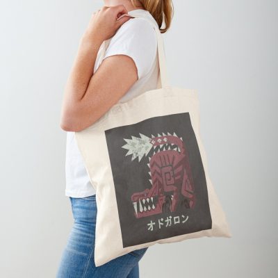 Monster Hunter World Odogaron Kanji Icon Tote Bag Official Monster Hunter Merch