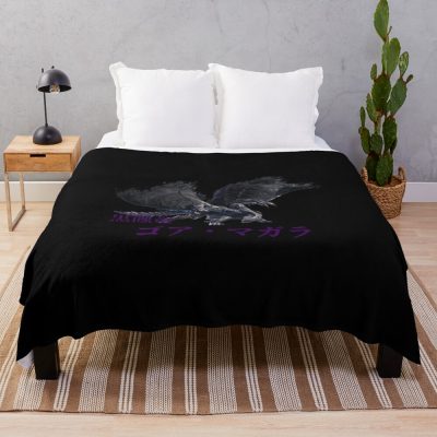 Gore Magala  "The Black Eclipse Wyvern" Throw Blanket Official Monster Hunter Merch