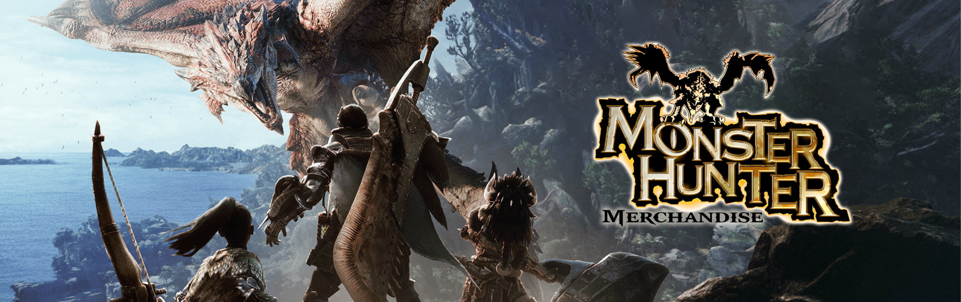 Monster Hunter Merchandise Banner 1