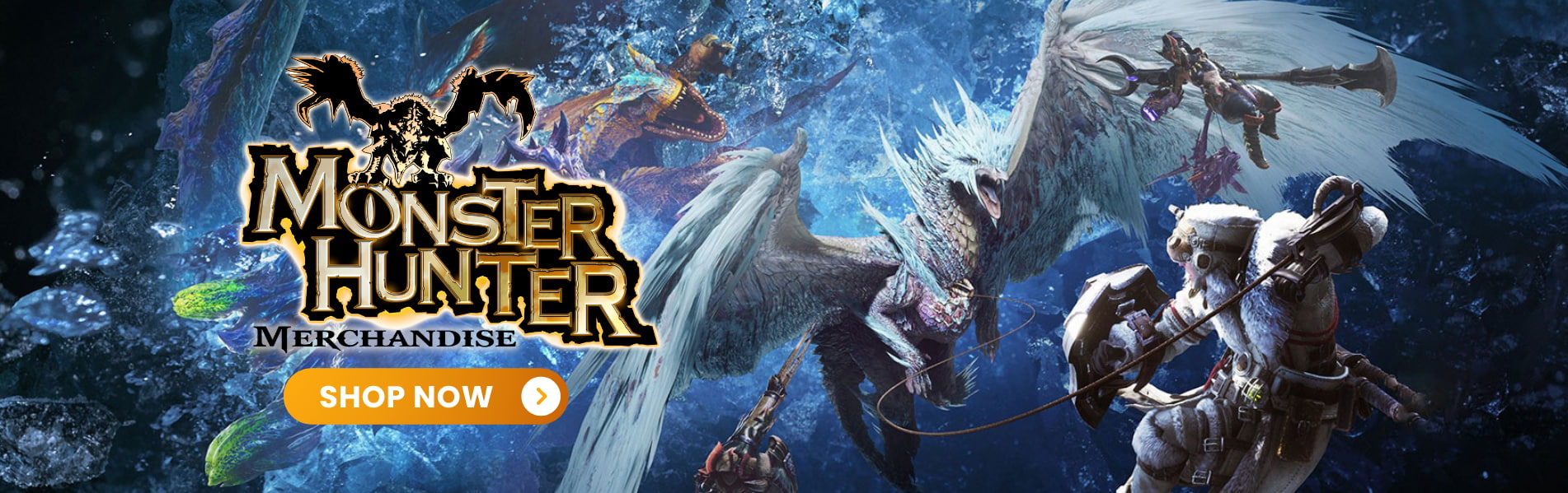 Monster Hunter Merchandise Banner