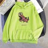 Hot Game Monster Hunter Cartoon Graphic Hoodie Autumn Casual Long Sleeve Sweatshirts Men Anime Clothes Vintage - Monster Hunter Merchandise