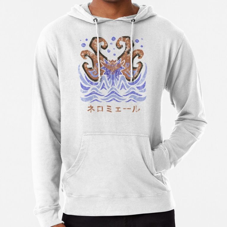 Top 10 Monster Hunter Merchs For Fans 2024 Monster Hunter Merchandise   Monster Hunter World Iceborne Namielle Kanji Icon Hoodie 768x768 